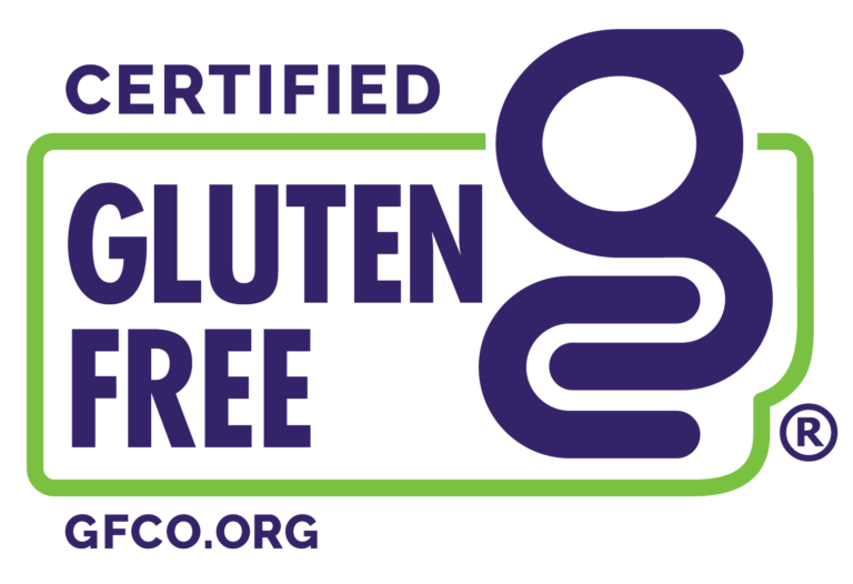 GFCO Gluten-Free Certification logo for Papa Mountain, ensuring clean-label, heat-and-eat bread rolls are certified gluten-free for safe and delicious meals.